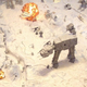 Illustration for article titled The battle of Hoth is being fought in this mans living room